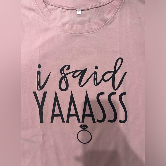 “I Said Yaassss” T-Shirt Size Large - Picture 2 of 5